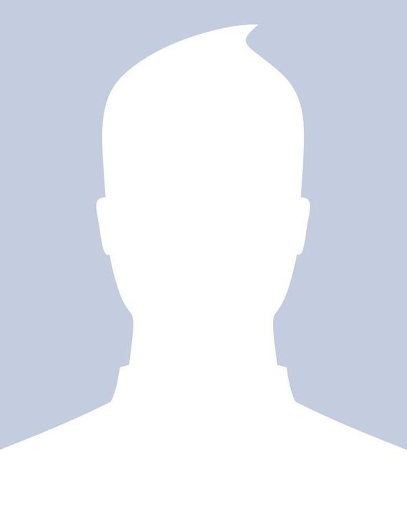 Outline of person for photo missing